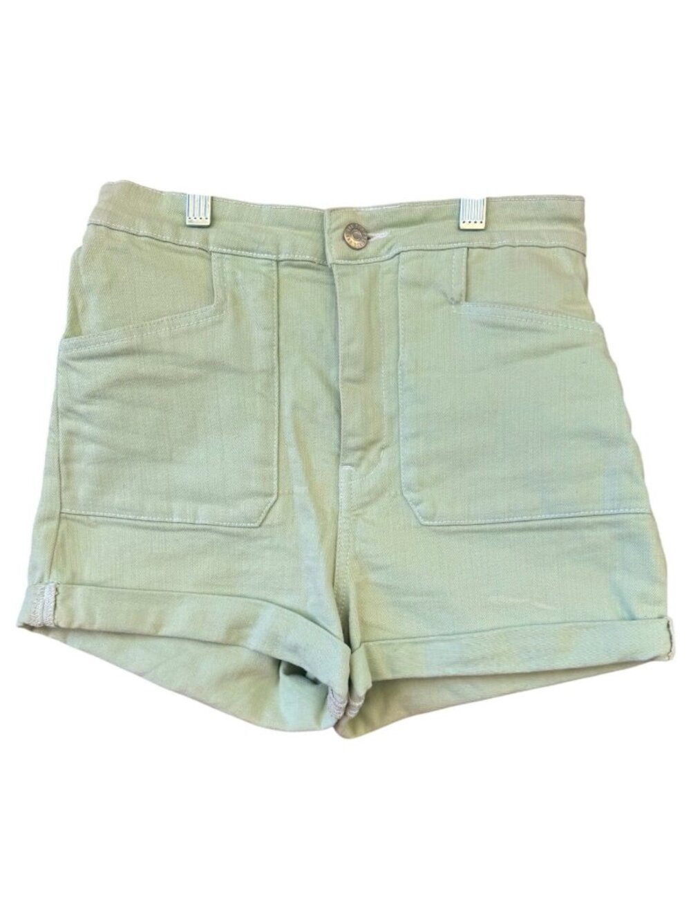 BDG Urban Outfitters Pin-Up High-Rise Green Shorts Women's Size 26